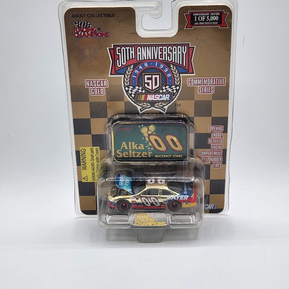 Racing Champions 50th Anniversary NASCAR‎ Gold Buckshot Jones 1998